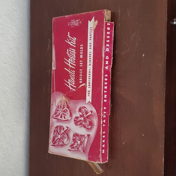 VTG, Retro, Bonley Industries, Handi Hostess Kit Bridge Set Molds - Picture 1 of 13